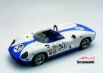 Tecnomodel - 1:18 Ferrari 330P No.30 Mecom Racing 12h Sebring 1965 - P.Rodriquez, G.Hill - Limited Edition Resin Model