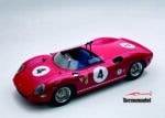 Tecnomodel - 1:18 Ferrari 330P No.4 NART Canadian Mosport 1964 Winner Pedro Rodriquez - Limited Edition Resin Model