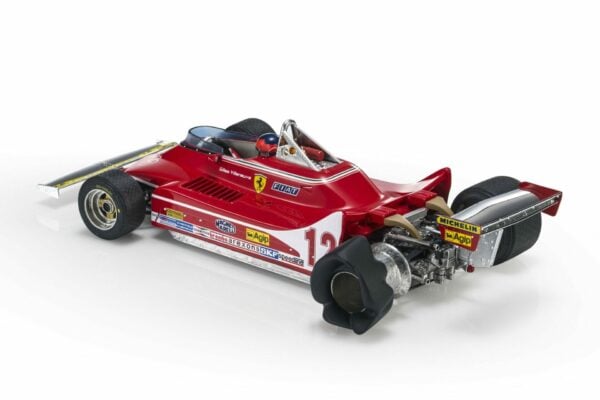 gp replicas - 1:18 ferrari 312 t4 #12 gilles villeneuve dutch gp 1979