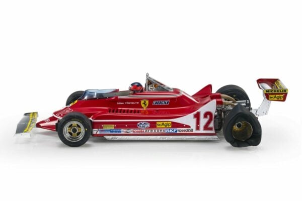 gp replicas - 1:18 ferrari 312 t4 #12 gilles villeneuve dutch gp 1979