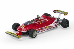 gp replicas - 1:18 ferrari 312 t4 #12 gilles villeneuve dutch gp 1979