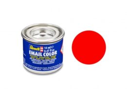 Revell 32125 Luminous Orange Matt Paint 14ml Tin