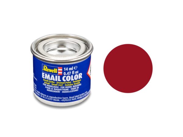 Revell 32136 Carmine Red Matt 14ml Tin