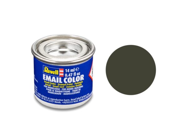 Revell 32142 Olive Yellow Matt Paint 14ml Tin