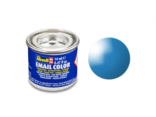 Revell 32150 Light Blue Gloss Paint 14ml Tin