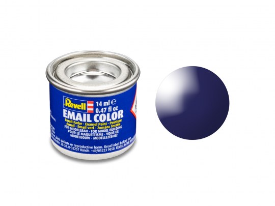 Revell 32154 Night Blue Gloss Paint 14ml Tin