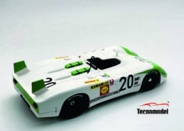 Tecnomodel - 1:18 Porsche 908-02 LH Flunder No.20 24h Le Mans 1969 J.Siffert, B.Redman - Limited Edition Resin Model