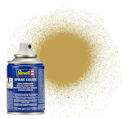 Revell 34116 Sandy Yellow Matt Spray Paint 14ml