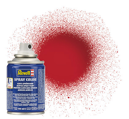 Revell 34134 Italian Red Gloss Spray Paint 14ml