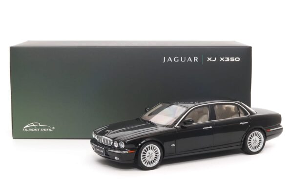 almost real - 1:18 jaguar xj6 (x350) ebony black