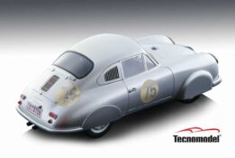 tecnomodel - 1:18 porsche 356 sl #75 special edition of 1st win le mans 1951 limited edition w/certificate