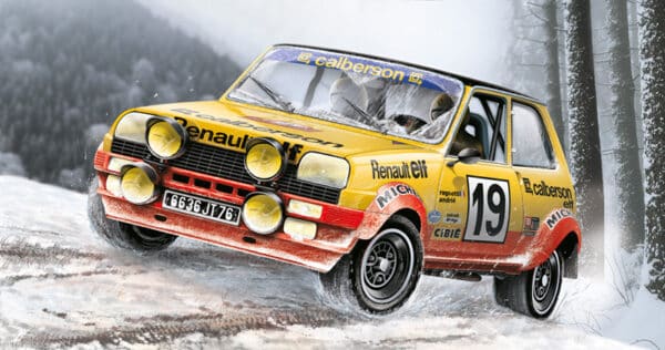 Italeri - 1:24 Reanult R5 Alpine Rally (3652) Model Kit