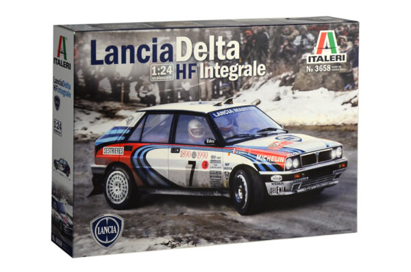 Italeri - 1:24 Lancia Delta HF Integrale Martini (3658) Model Kit