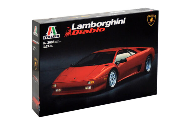 Italeri - 1:24 Lamborghini Diablo (3685) Model Kit