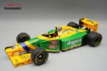 Tecnomodel - 1:18 Benetton B193B Michele Alboreto Barcelona Test 1993 - Limited Edition Resin Model