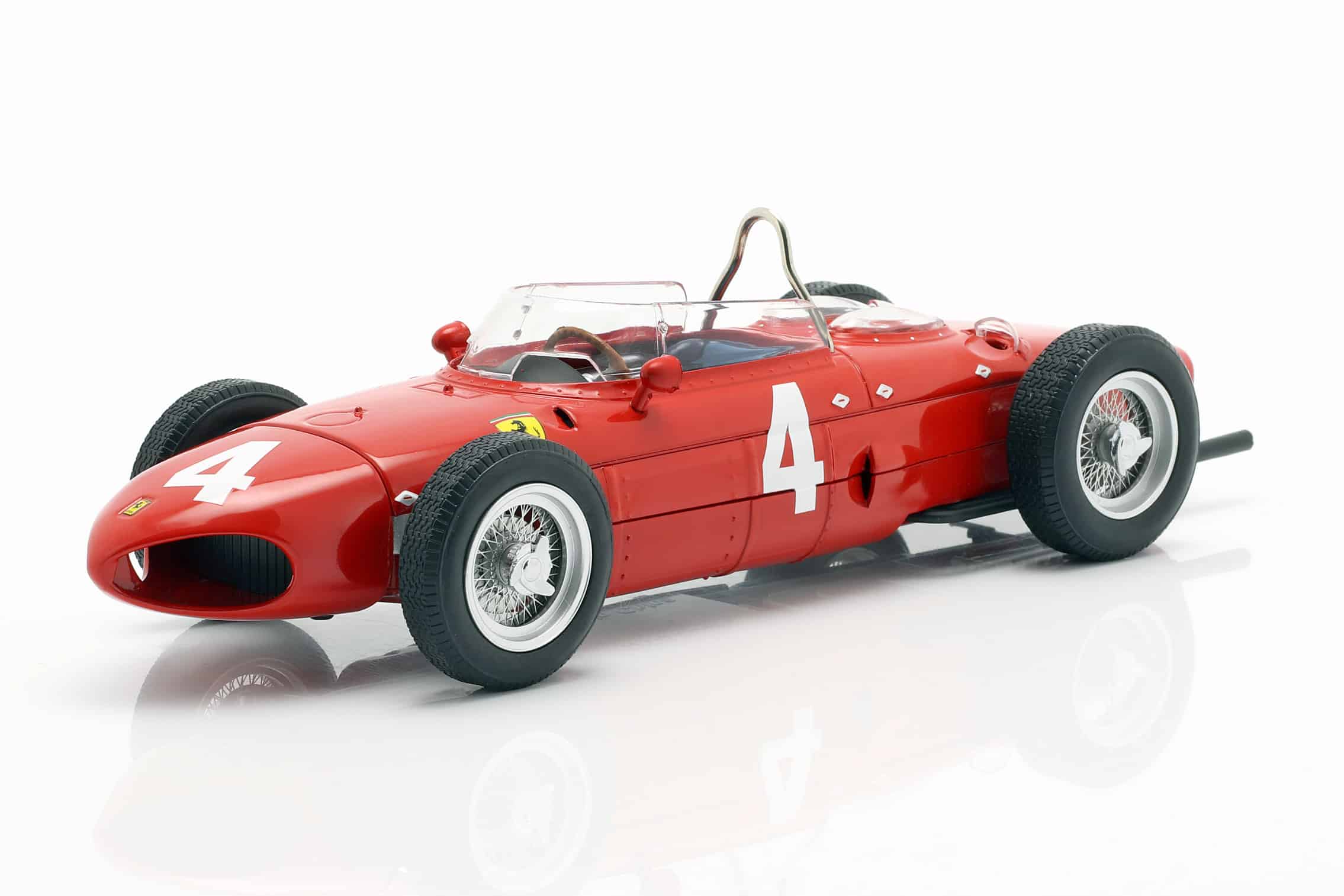 CMR 1:18 Ferrari 156 F1 Sharknose Wolfgang Von Trips Winner British GP 1961 (CMR168) Diecast Model 2 CMR 1:18 Ferrari 156 F1 Sharknose Wolfgang Von Trips Winner British GP 1961 (CMR168) Diecast Model - Image 2