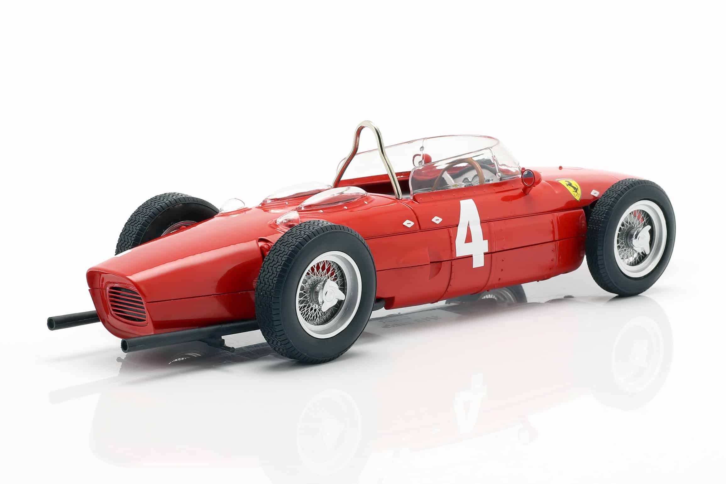 CMR 1:18 Ferrari 156 F1 Sharknose Wolfgang Von Trips Winner British GP 1961 (CMR168) Diecast Model 3 CMR 1:18 Ferrari 156 F1 Sharknose Wolfgang Von Trips Winner British GP 1961 (CMR168) Diecast Model - Image 3