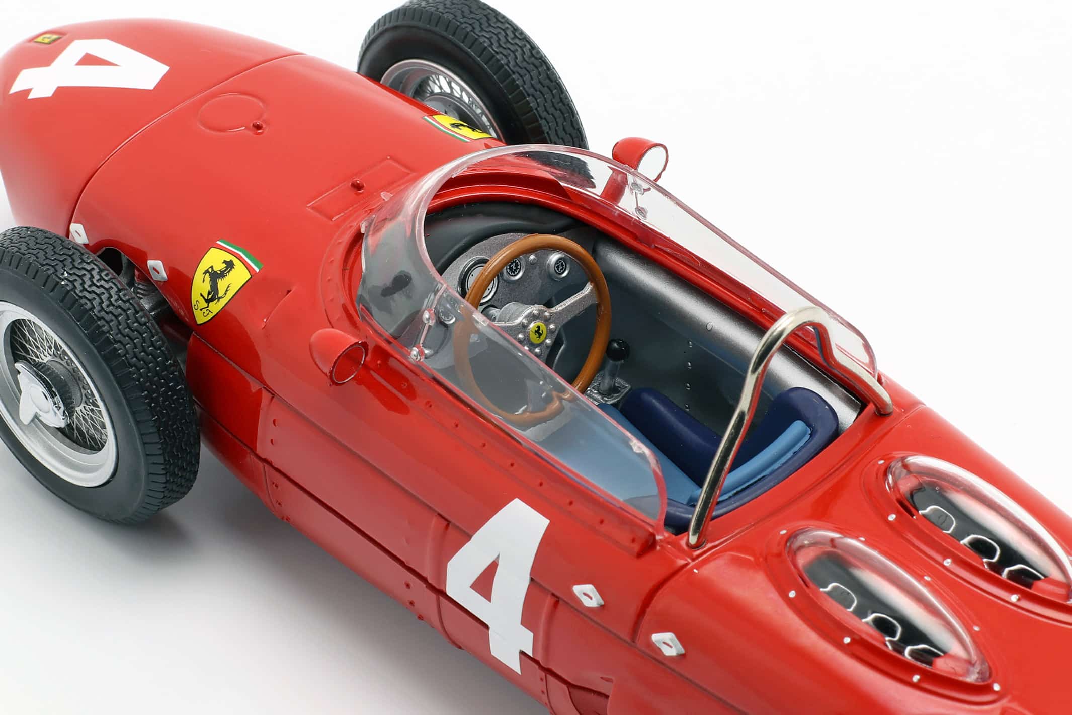 CMR 1:18 Ferrari 156 F1 Sharknose Wolfgang Von Trips Winner British GP 1961 (CMR168) Diecast Model 5 CMR 1:18 Ferrari 156 F1 Sharknose Wolfgang Von Trips Winner British GP 1961 (CMR168) Diecast Model - Image 5
