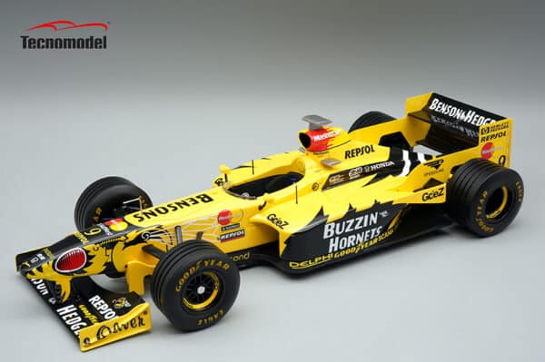 Tecnomodel - 1:18 Jordan Honda 198 Damon Hill British GP 1998 - Limited Edition Resin Model