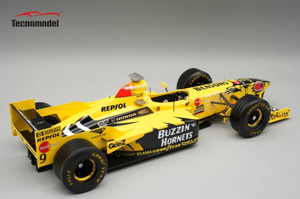 Tecnomodel - 1:18 Jordan Honda 198 Damon Hill British GP 1998 - Limited Edition Resin Model - Image 2