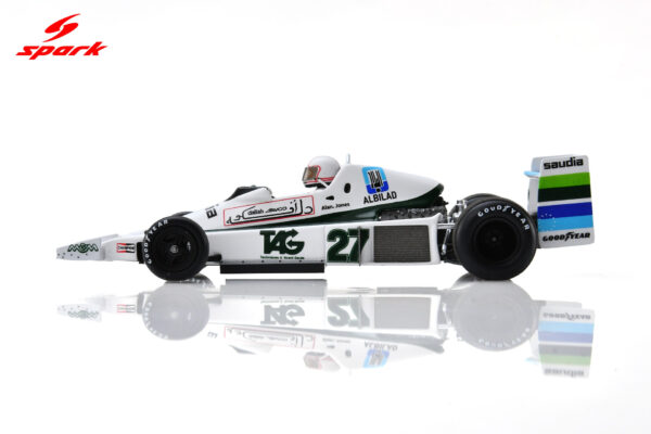 Diecast Model Shop - Model Universe 67 Alternative view of Spark 1:43 Williams FW06 No.27 Long Beach GP 1979 Alan Jones (S7496) Resin Model