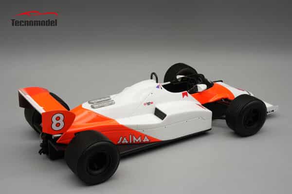 Tecnomodel - 1:18 McLaren MP4/1C Niki Lauda 1983 Monaco GP (Wet Tyres) No.8 - Limited Edition Resin Model - Image 2