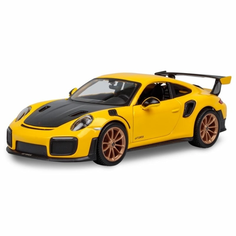 Maisto M31523 Porsche 911 gt2 rs yellow diecast model