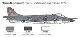 Italeri - 1:72 FRS.1 Sea Harrier Falklands (1236) Model Kit