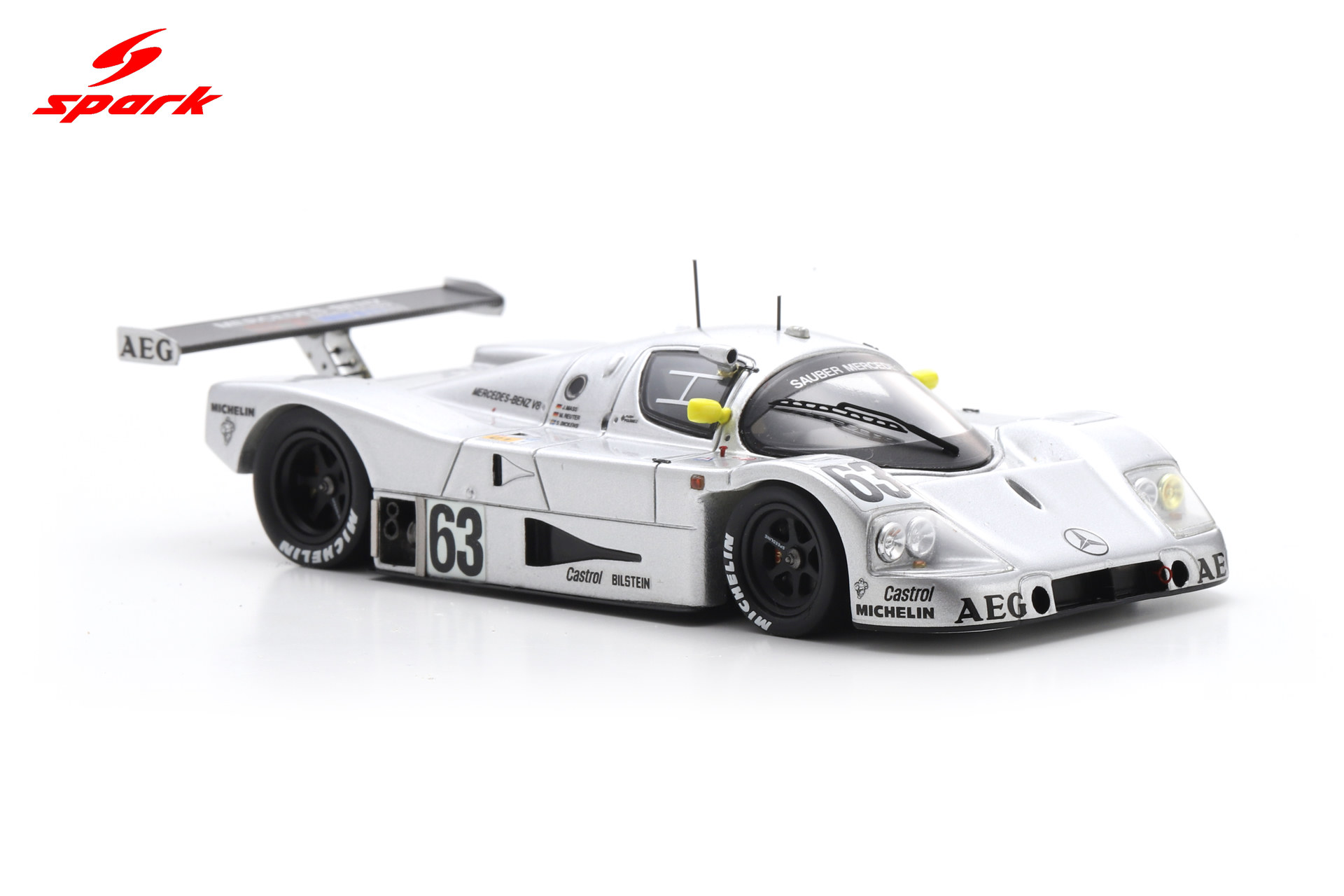 Spark 1:43 Sauber C9 No.63, Winner Le Mans 1989 J. Mass - S. Dickens - M Reuter (43LM89) Resin Model 9 Spark 1:43 Sauber C9 No.63, Winner Le Mans 1989 J. Mass - S. Dickens - M Reuter (43LM89) Resin Model - Image 9