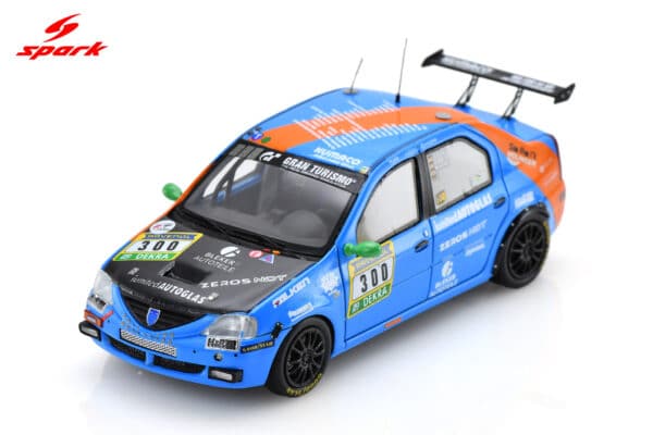 Spark - 1:43 Dacia Logan No.300 Ollis Garage Racing 24h Nurburgring 2025 - O.Kriese, G.Starck, M.Kaffka - Limited Edition Resin Model