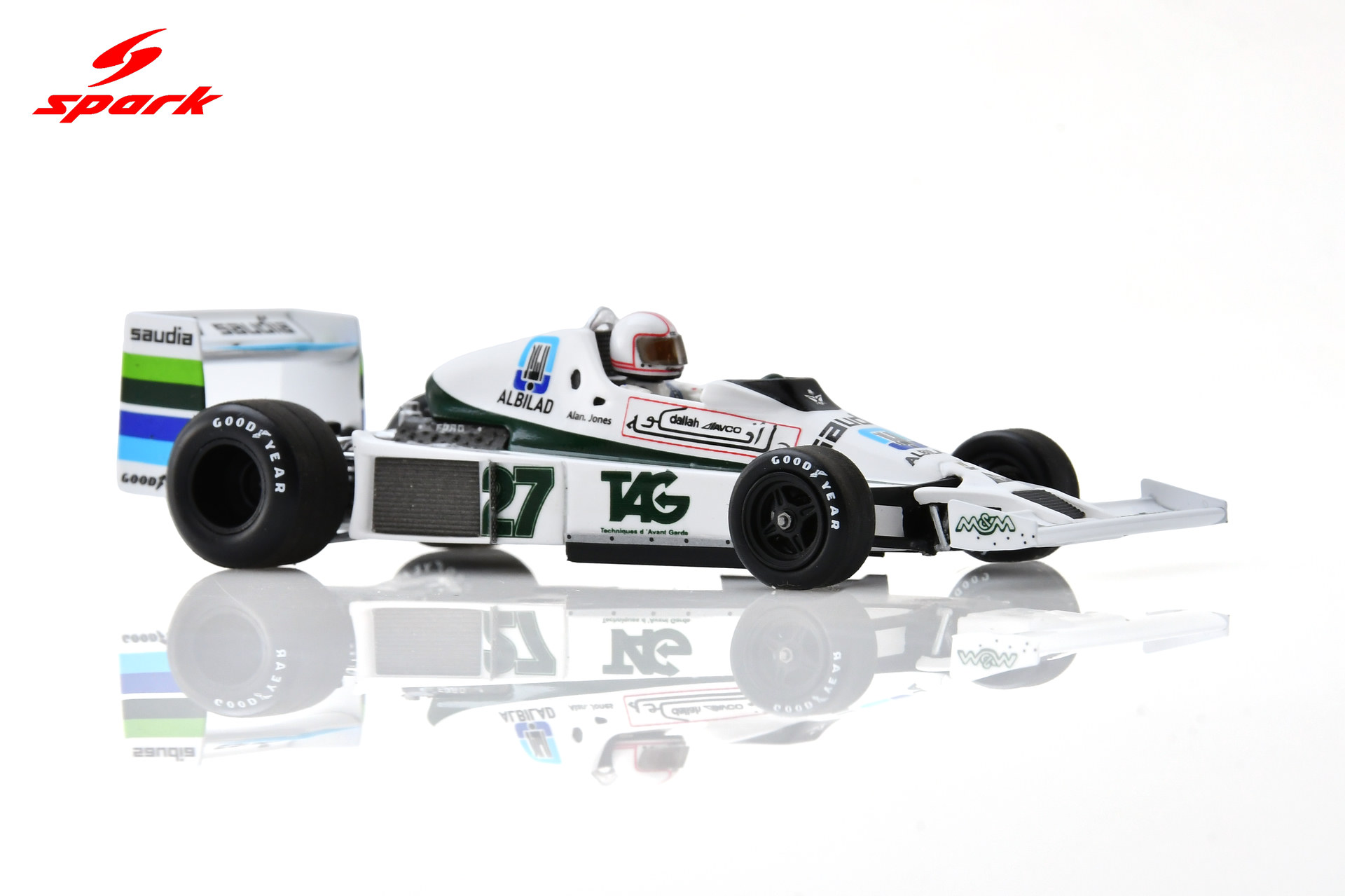 Spark 1:43 Williams FW06 No.27 Long Beach GP 1979 Alan Jones (S7496) Resin Model 8 Spark 1:43 Williams FW06 No.27 Long Beach GP 1979 Alan Jones (S7496) Resin Model - Image 8
