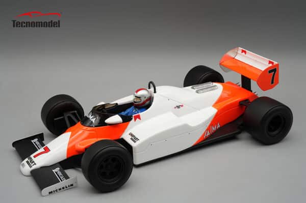 Tecnomodel - 1:18 McLaren MP4/1C John Watson Winner 1983 USA GP No.7 with Driver Figure - Limited Edition Resin Model