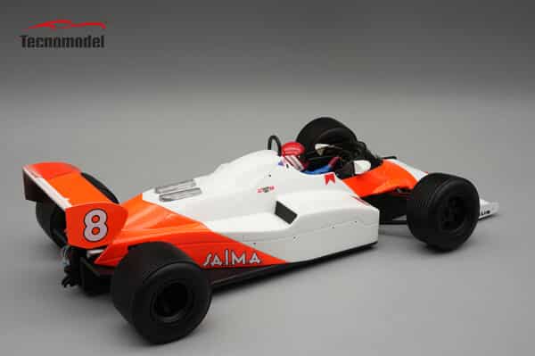 Tecnomodel - 1:18 McLaren MP4/1C Niki Lauda 1983 Monaco GP (Wet Tyres) No.8 with Driver Figure - Limited Edition Resin Model - Image 2