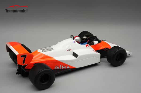 Tecnomodel - 1:18 McLaren MP4/1C John Watson 1983 Monaco GP (Wet Tyres) No.7 with Driver Figure - Limited Edition Resin Model - Image 2
