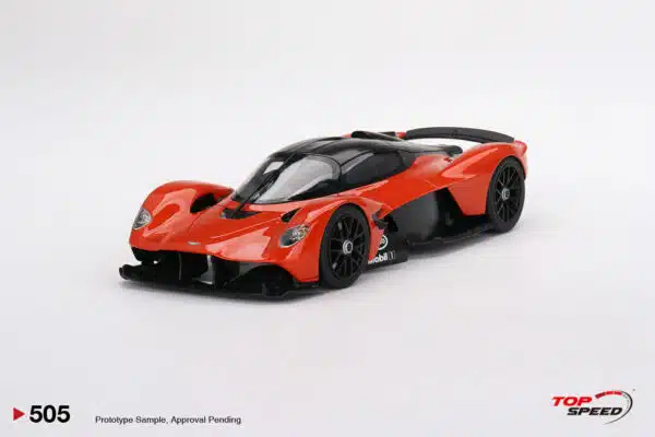 top speed - 1:18 aston martin valkyrie maximum orange