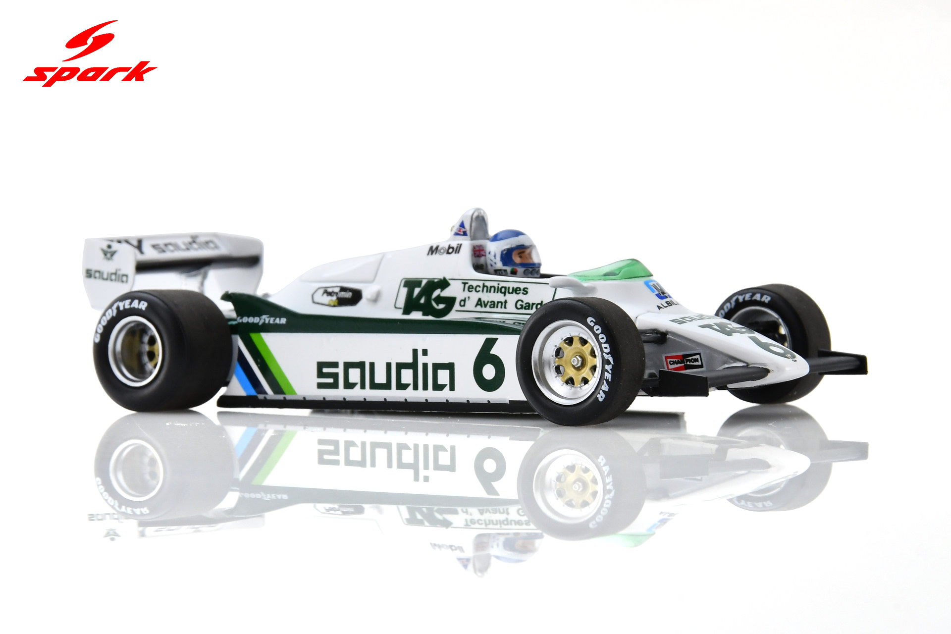 Spark 1:43 Williams FW08 No.6 Winner Swiss GP 1982 Keke Rosberg (S7498) Resin Model 6 Spark 1:43 Williams FW08 No.6 Winner Swiss GP 1982 Keke Rosberg (S7498) Resin Model - Image 6