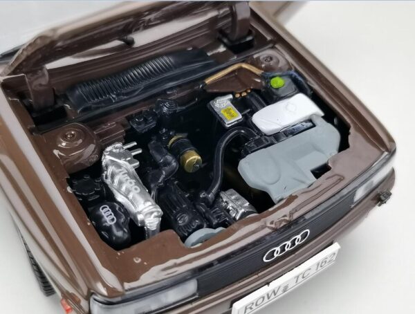 Sun Star 4162 Audi Quattro 1981 Brown 1:18 scale diecast model car
