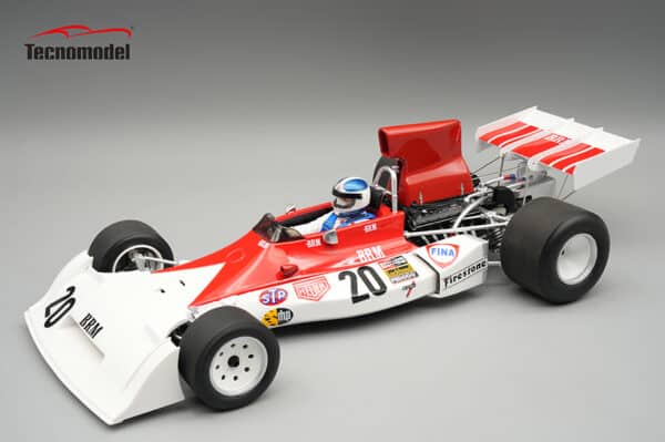 Tecnomodel - 1:18 BRM P160E No.20 Pierre Beltoise Canadian GP 1973 with Driver Figure - Limited Edition Resin Model