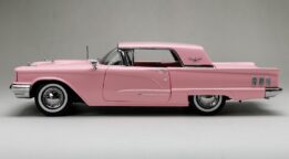 Sun Star 4308 Ford Thunderbird Pink 1:18 Scale Diecast Model Car
