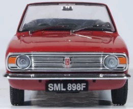 Oxford Diecast Ford Cortina Crayford Convertible Red 1:43 diecast model 43CCC003