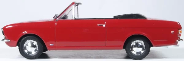 Oxford Diecast Ford Cortina Crayford Convertible Red 1:43 diecast model 43CCC003