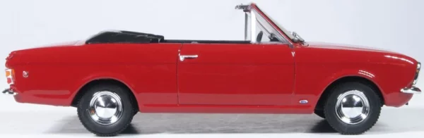 Oxford Diecast Ford Cortina Crayford Convertible Red 1:43 diecast model 43CCC003