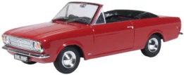 Oxford Diecast Ford Cortina Crayford Convertible Red 1:43 diecast model 43CCC003