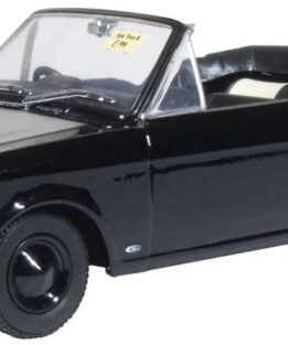 Oxford Diecast 43CCC004 Ford Cortina Mk2 Black Crayford Convertible Black Diecast Model 1:43