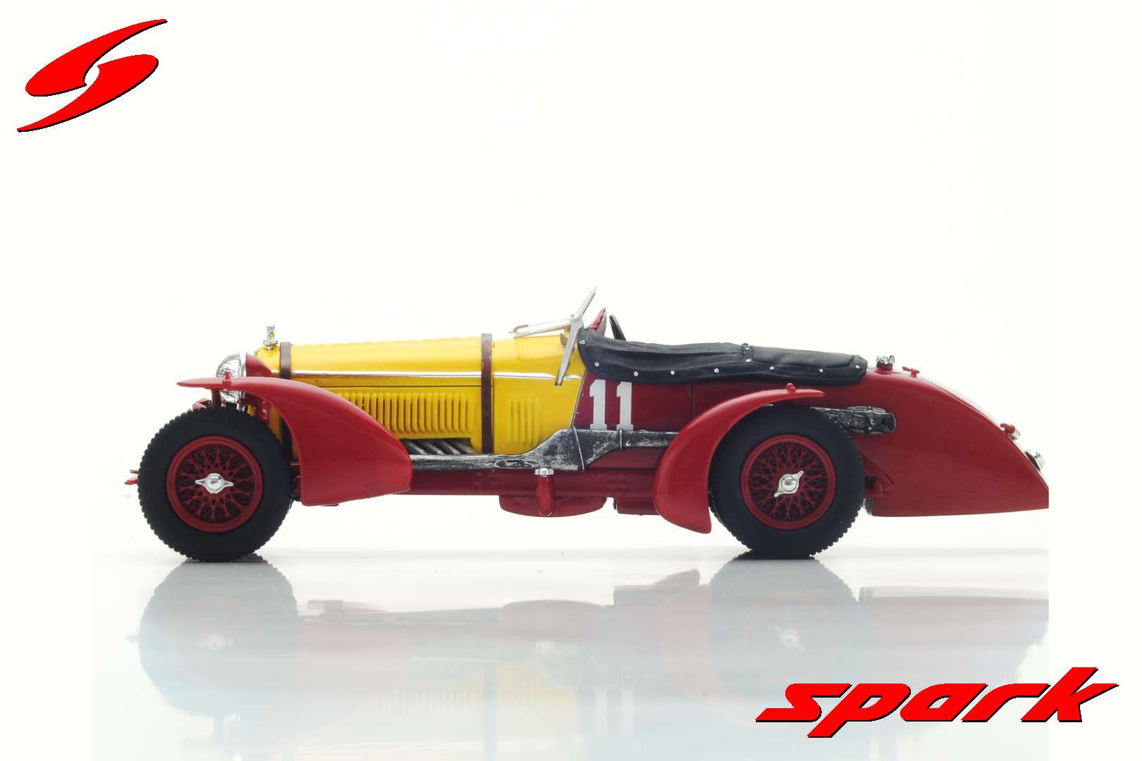 spark - 1:43 alfa romeo 8c #11 winner 24h le mans 1933 r. sommer/t. nuvolari