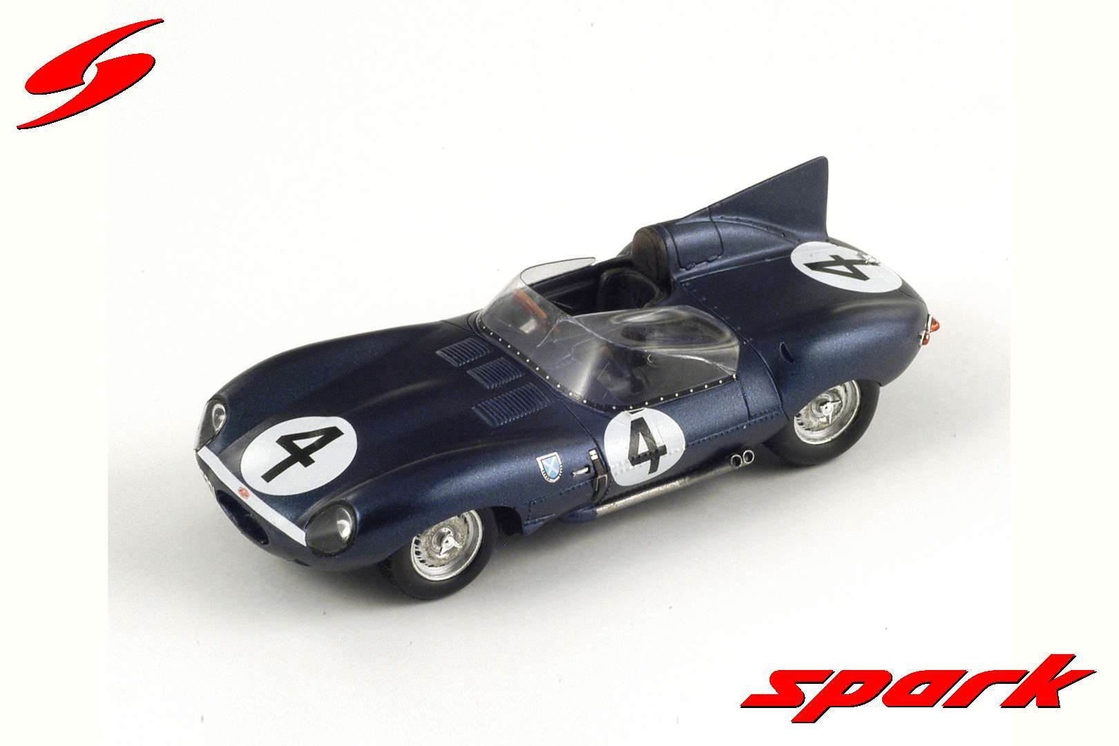 spark - 1:43 jaguar d #4 winner 24h le mans 1956 n. sanderson/r. flockhart