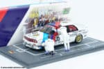 Spark - 1:43 BMW M3 (E30) No.35 Winner 24h Nurburgring 1989 with 2 Mechanic Figures - Resin Model