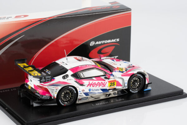 Spark 1:43 Toyota GR Supra GT Hoppy Schatz No.25 GT300 Super GT 2025 T. Matsui, K. Sato (43SGT25025) Resin Model