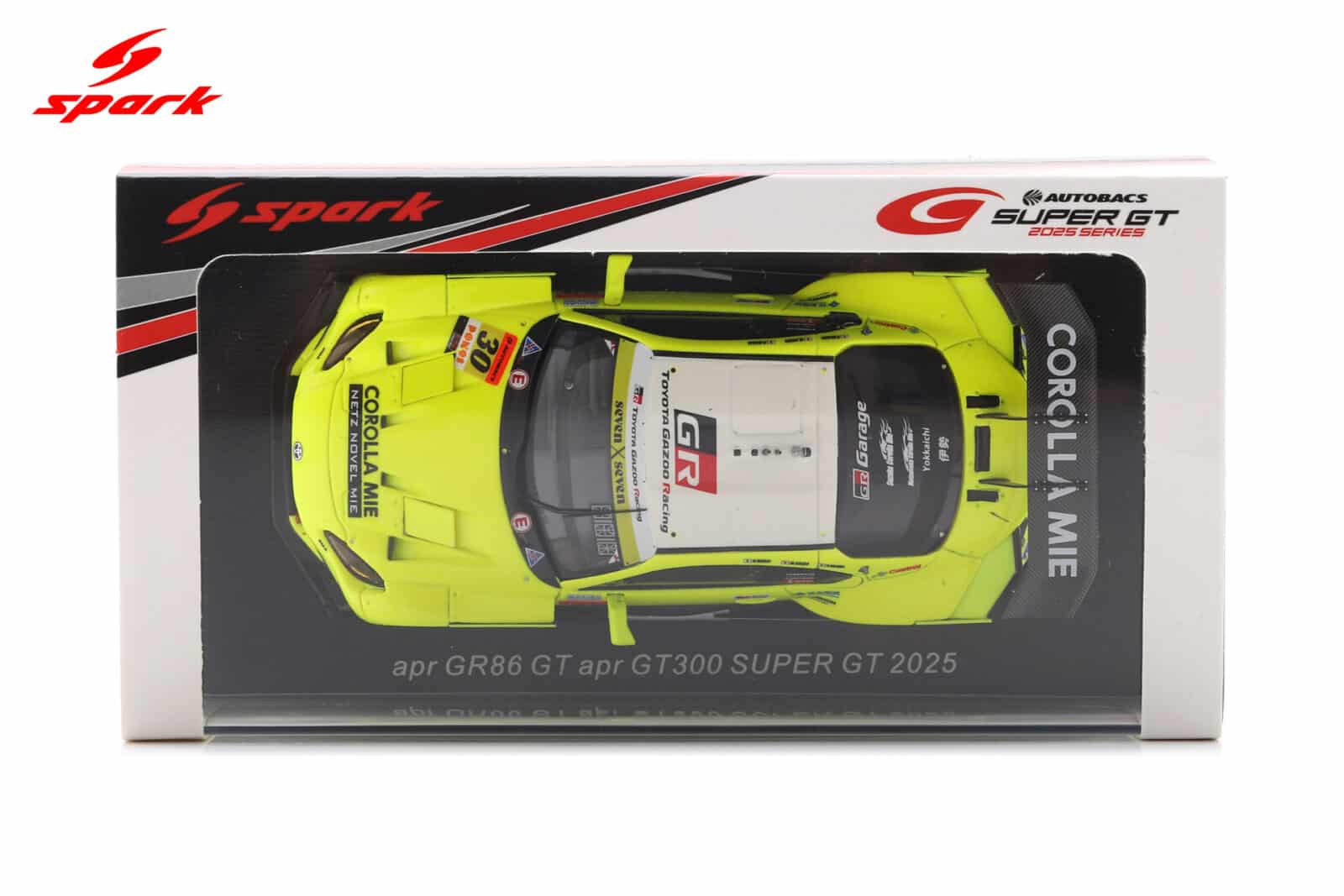 ミニカー apr GR86 GT apr GT300 SUPER GT 2025 Toyota GR86 GT apr