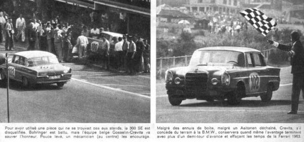 Spark - 1:43 Mercedes-Benz 300 SE #102 Winner 24h Spa 1964 R.Crevits - G.Gosselin